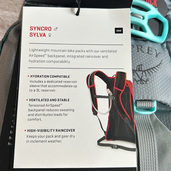 Osprey women’s hydration pack - Picture 4 of 6